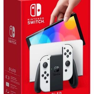 NEW! Nintendo Switch OLED Console - Black and White